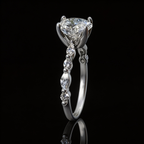 Heart-shaped moissanite engagement ring3